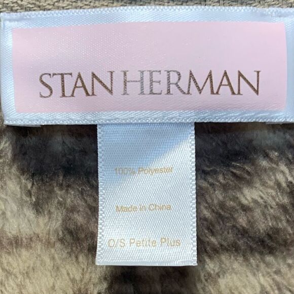 Stan Herman o/s plus size plush 1/4 zip slip on robe w/ deep front pocke… - Picture 12 of 12